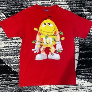 Vintage M&Ms Christmas tee